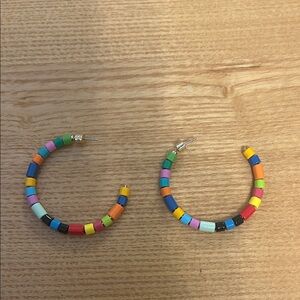 Roxanne Assoulin U-Tube Hoop Earrings